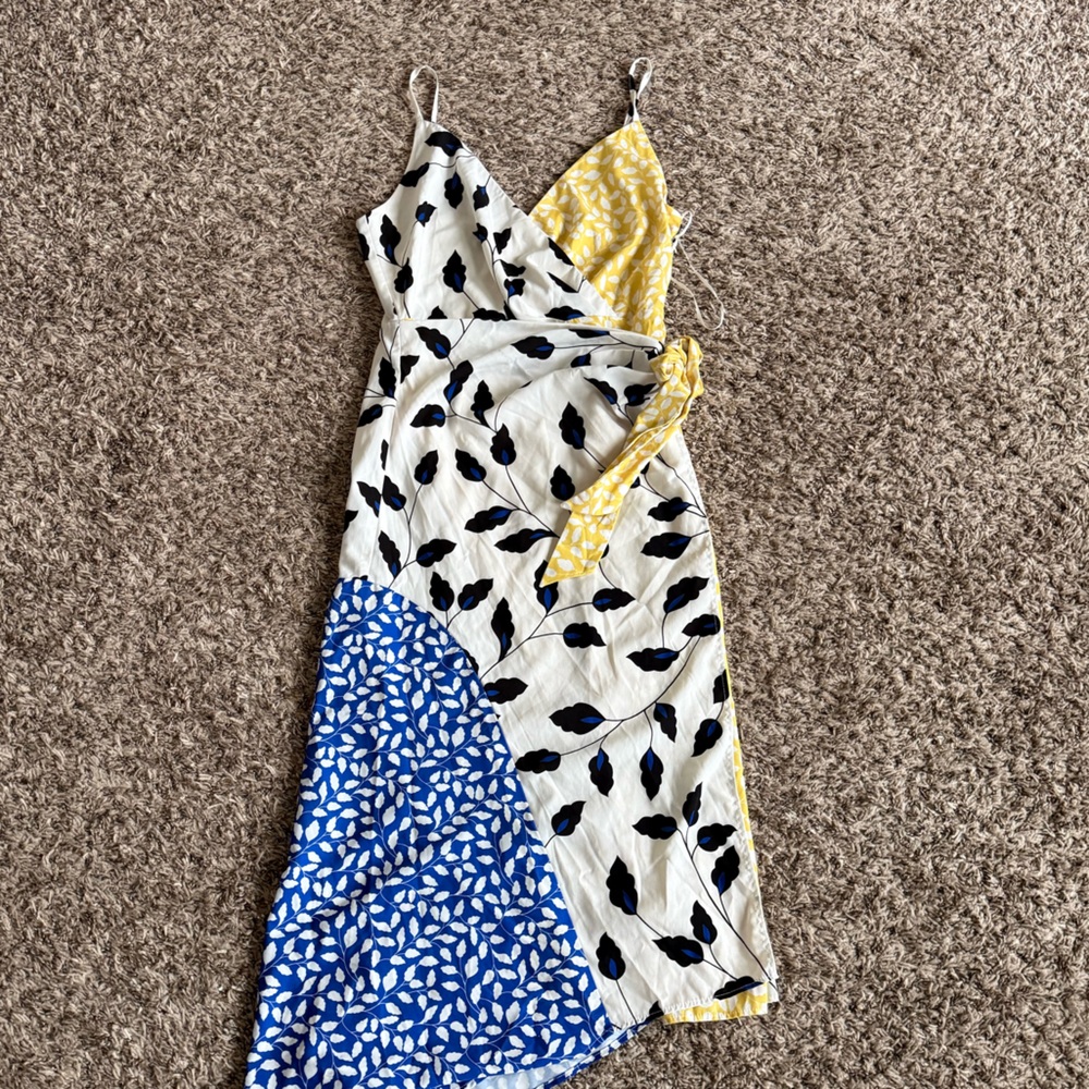Yumi Kim White and Blue Dress